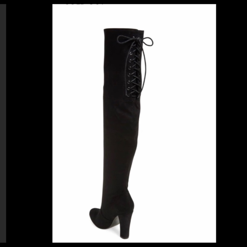 NIB Steve Madden Gleemer Boots in Black Size 8 1/2